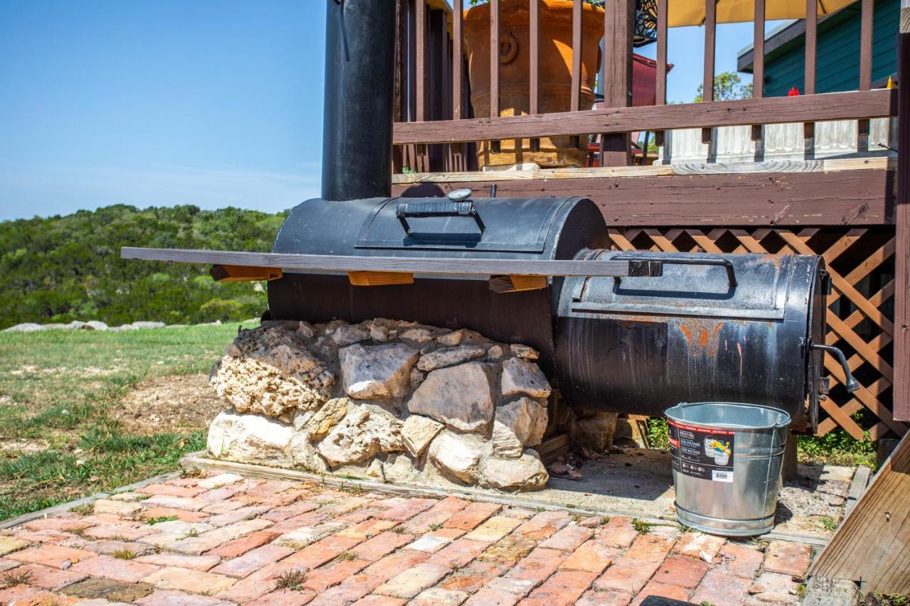 Antler Run Ranch Cabin Pipe Creek Esterno foto